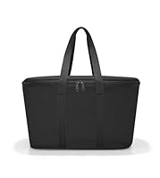 reisenthel coolerbag - Borsa Termica Resistente, Adatta per Spesa, Picnic e in Viaggio, Combinabile anche con Cestino Spesa Carrybag e altri Shopper, Tessuto Idrorepellente, 20 L, Nero