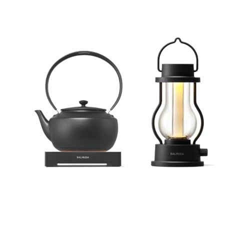 BALMUDA Combo Pack Negro | Tetera y Linterna Recargable miniatura 1