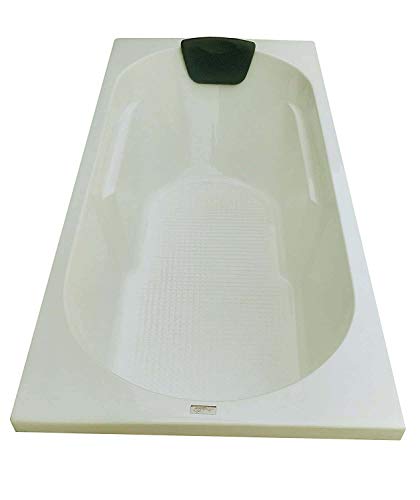 Image of MADONNA Divine Acrylic 5.5 feet Rectangular Bathtub (with Headrest) (Ivory)
