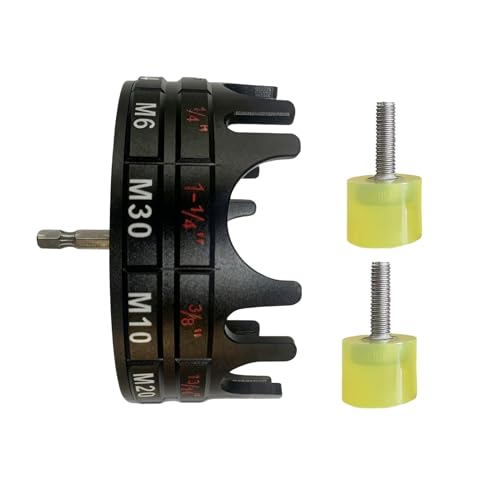 Générique Serre-Écrou pour Tiges Filetées,Mèche De Perçage Pour Boulons À Queue Hexagonale - De Démonte-Écrous À Libération Rapide,Pour Technicien Maintenance Construction Atelier Industriel Outil