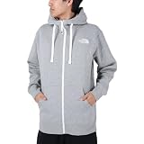 [ザノースフェイス] リアビューフルジップフーディ メンズ オーガニックコットン ミックスグレー L