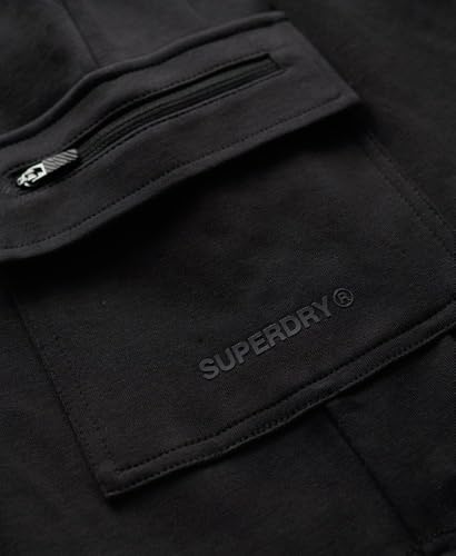 Superdry Para Hombre. M7110470A Short Cargo Tech Negro (Xxl), Casual, AlgodóN - 6