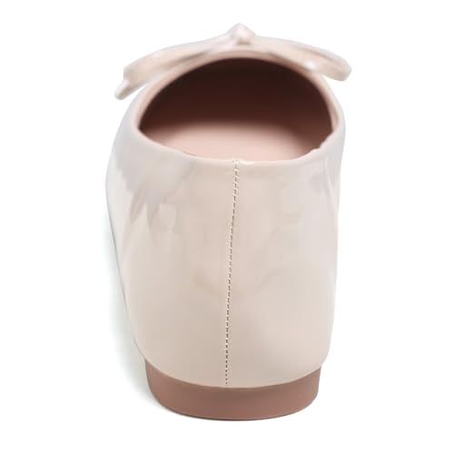 Image of Dear Time Women's Casual Foldable Ballet Flats Square Toe Ballerina Flats Shoes Comfortable