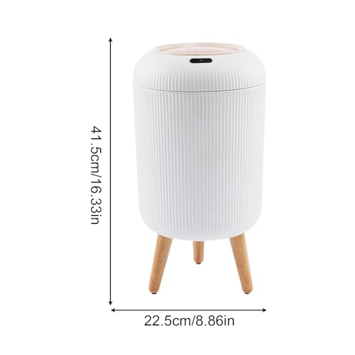 Basura del sensor y cubo automático 10L para dormitorio baño y hotel 6