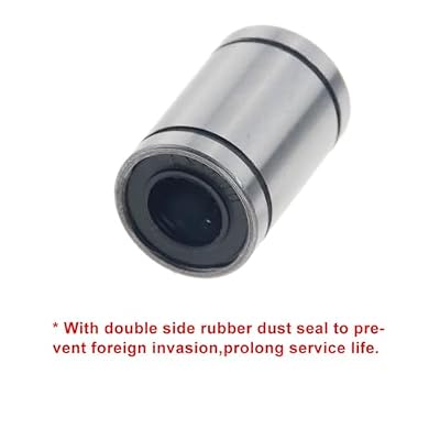4PCS LM8UU Linear Bearings LM12LUU LM4UU LM5UU LM6UU LM10LUU LM12UU LM13UU LM16UU LM20UU Linear Bushing 8mm Shaft Parts(LM4UU)
