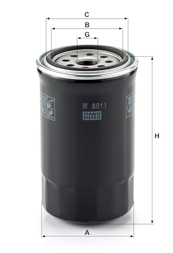 Filtro Olio MANN-FILTER W 8011 - 2