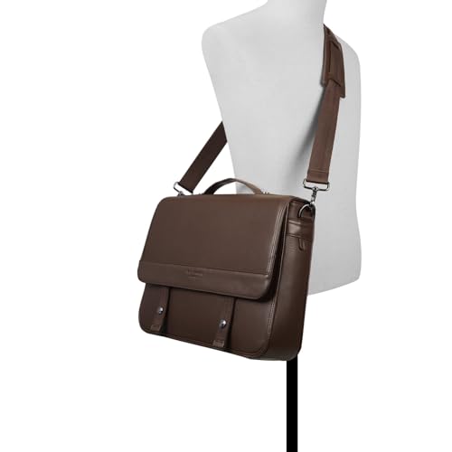 Image of Ted Baker Men's Irvine Pebbled Laptop Messenger Bag