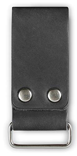American Bench Craft Tool Belt Loop - For Tape Measure, Drills, Clipped Tools (Black)