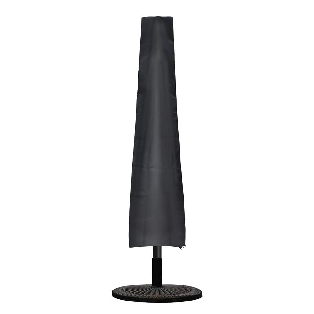 Housse de protection parasol déporté imperméable fermeture éclair 2,1 m à 3,4 m extérieur résistant aux déchirures
