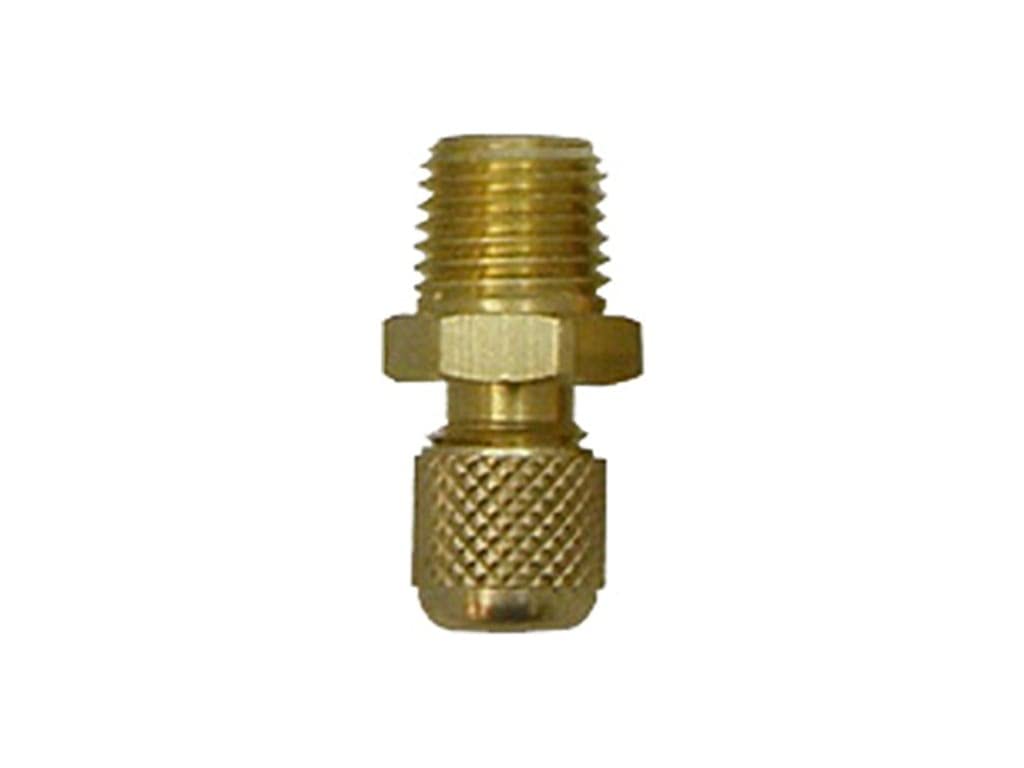 Raccordement CPS AD24 1/4" SAE M adaptateur 0,6 cm MNPT climatisation et pompe à vide