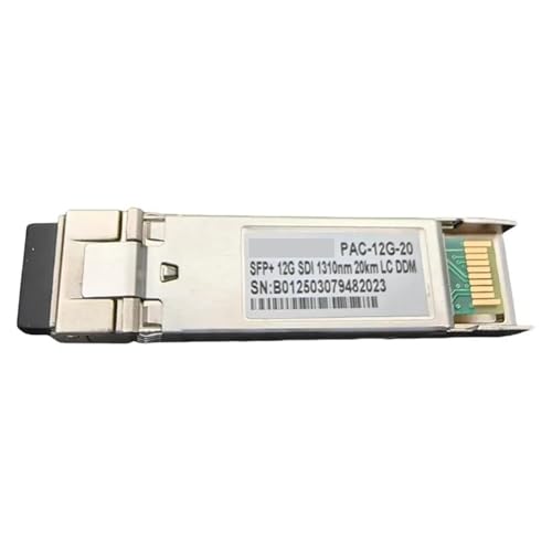 Transceptor de vídeo 12G 12G-SDI para transmisiones en fibra SFP 4K y sistemas SD-SDI