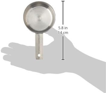 Vaso medidor acero inoxidable 0.5 cup 2 unidades miniatura 2