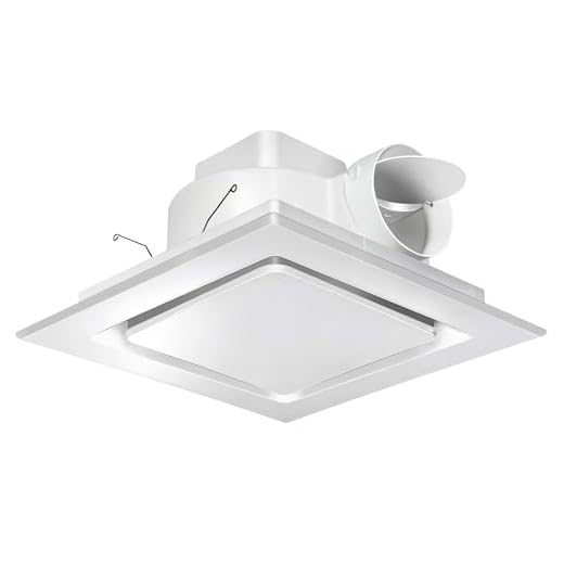 Orsong Bathroom Exhaust Fan without Light 10" Panel