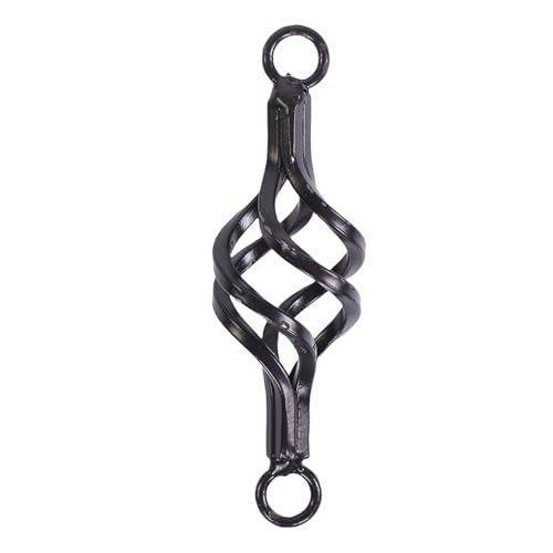 Cadena de lluvia ajustable de metal Srliya de 2M resistente para canalón 4