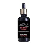 Himalayan Shilajit Liquid Drops 50ml Potent & Pure with Dropper. Organic, Vegan Fulvic Acid & Natural Trace Mineral Complex for Stamina & Chronic Fatigue