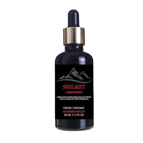 Shilajit de l'Himalaya authentique et biologique en gouttes 50ml