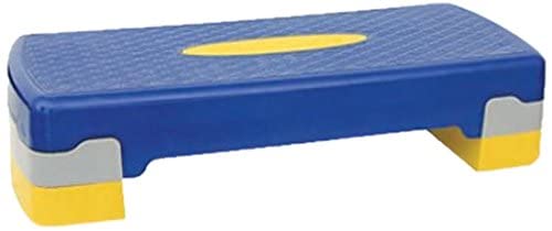 Nivia AS-578 PP Aerobic Stepper (Blue & Yellow, Free Size - Height Adjustable) | Material - Polypropylene | Aerobic Step | Exercise Stepper For Home | Gallant Aerobic Step | Professional Aerobic Step (B00ICCYOIM) Amazon Price History, Amazon Price Tracker