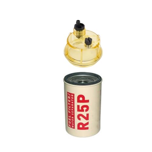 R25P fuel filter/water separator spin-on element for Racor R245 Series Diesel Engine 30 microns with Cup