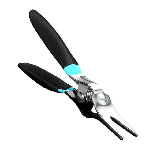 Pinza per tubi flessibili, 19,5 cm, strumento di rimozione rapida per automotive, pinze interattive robuste con manico ergonomico, design resistente, per tubi marini, olio, acqua, divisore per tubi