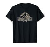 17JWOR00214A-020 Jurassic World Camouflage Background Fill Logo Camiseta