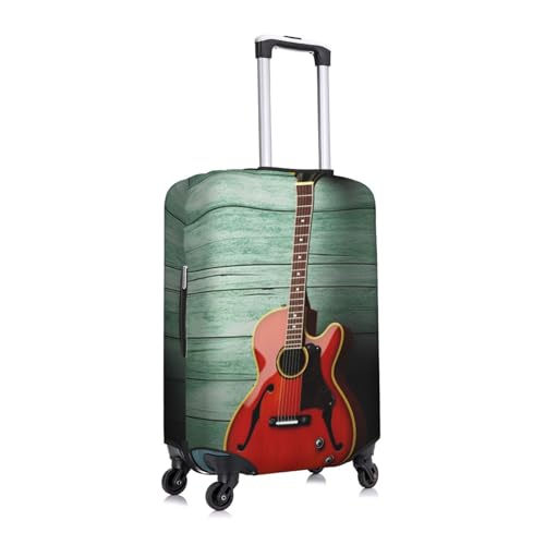 Nice Guitar Luggage Cover Elastic Washable Suitcase Cover Anti-Scratch Suitcase Protector Spandex Luggage Protector Travel Baggage Covers for 18-32 inch Luggage, Medium2