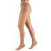 Truform Women's 15-20 mmHg Sheer Compression Pantyhose, Beige, Queen Plus