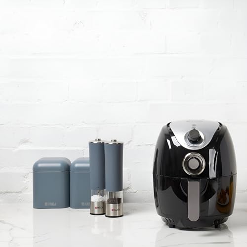 Haden 2.5L Small Air Fryer - 1300W Low Wattage, Adjustable Temperature Control, Rapid Air Circulation, Non-Stick, Easy Clean, Compact Air Fryer for 1 Person, Ideal for Small Households, Black - 8