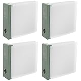 HOMSFOU 4stücke Cd Aufbewahrungsbox Tragbare Cd Hülle Für Discs Kompakt Und Leicht Material Für Optimalen Schutz Für Reisen Und Zuhause