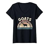 Photo Gallery donna goats are my spirit animal funny goat farm animal goat maglietta con collo a v Photo Gallery donna goats are my spirit animal funny goat farm animal goat maglietta con collo a v