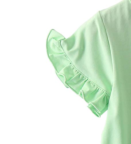 Little Girls Princess Nightgrown Toddler Summer Sleepwear Kids Short Sleeve Pajama Dresses3