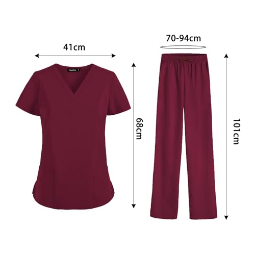 Ensemble de vêtements de soins infirmiers en polyester durable - 4