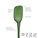 Tovolo Spoon Spatula Spoonula All Silicone Ergonomic Handle Grip Pesto Green, Silicone Scoopula Kitchen Utensil Non Scratch Easy Clean Dishwasher Safe Heat Resistant Flex Core Scoop Spatula