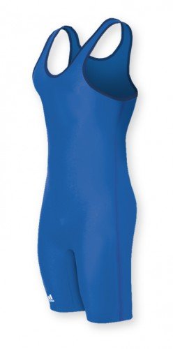 Adidas aS101s Lycra Solid Wrestling Singlet - Royal - XXXL