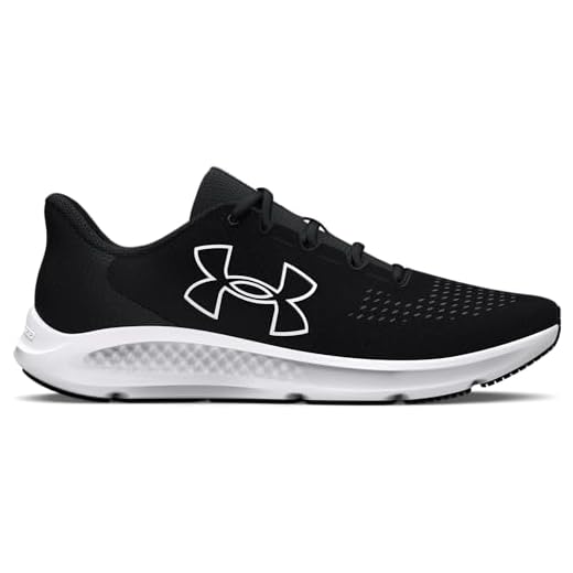 Under Armour UA Charged Pursuit 3 BL, Zapatillas para Correr Hombre, Black/Black/White, 42.5 EU
