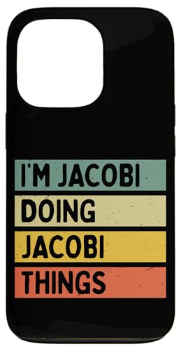 I'm Jacobi Doing Jacobi Things �ʔ������� �X�}�z�P�[�X iPhone 13 Pro �p