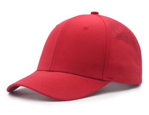 Image of Baseball Cap Snapback Trucker Hat Adjustable Baseball Cap Breathable Trucker Cap Unisex Trucker Hat Blank Mesh Hat Men's Trucker Cap Women's