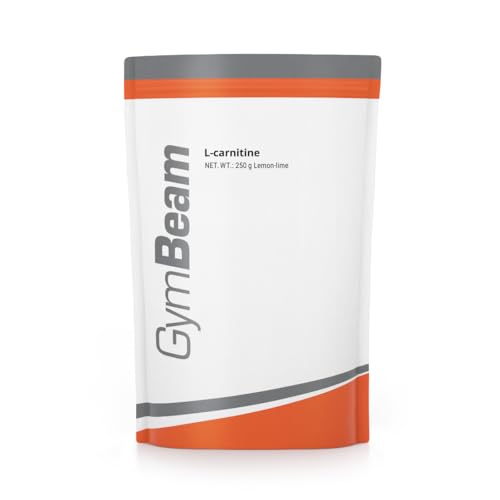 GymBeam L-Carnitina – Integratore Bruciagrassi in Polvere con 2000 mg di Carnitina Tartrato – Ideale per Sport e Diete Ipocaloriche – Adatta a Vegetariani e Vegani (250 g, Lemon Lime)