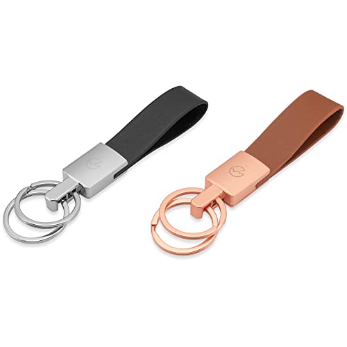 majnberg 2 Stk. Schlüsselanhänger vegan, robust und sicher. Key chain Set als stylishes Geschenk oder für den Alltag Cover