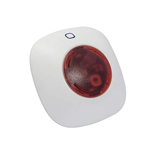CHACON Sirène intérieure avec Flash - sans Fil