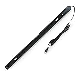 ダクトレール ライティングレール コンセント 0.7m 押しボタン 連結可能 延長可能 配線ダクト ブラック ホワイト ライティングバー レールライト インテリア 照明器具 スポットライト 簡易取付 工事不要 間接 天井 照明用 直付け型 (コンセント付き本体-1SET, ブラック)