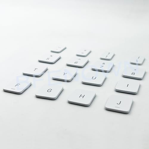 Teclado QWERTY inglés para iPad Pro 11 M4 blanco repuesto Magic Keyboard 2025 6