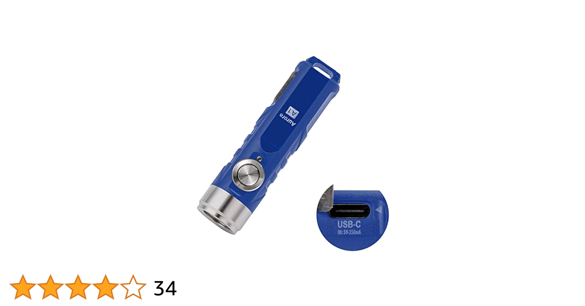 【色:レッド】Aurora A5-G4 ミニ懐中電灯、420ルーメン、磁気クリッ Amazon.co.jp: RovyVon Aurora A5-G4 ミニ懐中電灯、420ルーメン