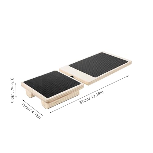 Abaodam Balance Trainer de Madera para Tobillo miniatura 2
