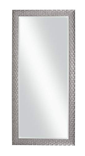 Martin Svensson Home Glam, Metallic Pewter Full Length Leaner Mirror, 63.5