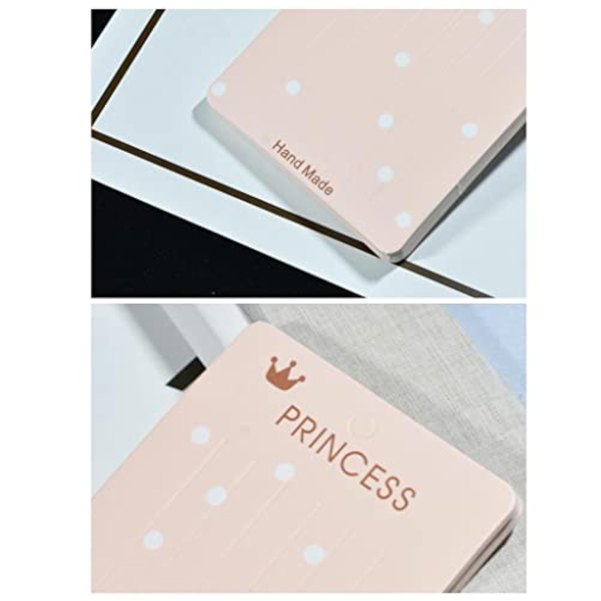 Jewelry Display Paper Cards, 3x20 Pieces, Pink Dots