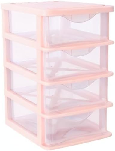 Miniatura 10 de UPKOCH Organizador de cajones de plástico, 1 unidad, organizador de congelador, cajones de almacenamiento, gabinete de almacenamiento de escritorio,