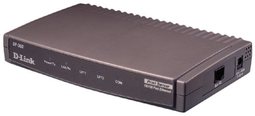 D-Link Print Server 10/100 RJ45 2-Par 1-Ser