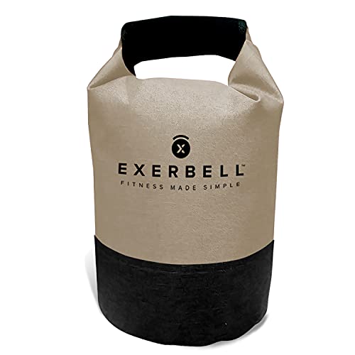 Exerbell Workout Weights – Foldable and Adjustable Kettlebell – Water- and sandbag Kettlebell – Kettle Bell Strength Training Equipment Kettle Ball kettleball kettel Bell