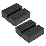 VALICLUD 2 Stück Gummiauflage für Wagenheber Gummiklotz Adapter für Fahrzeugreparatur...