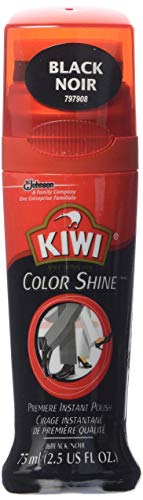 KIWI Color Shine Premiere Instant Polish Black, 2.5 OZ